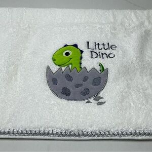 Little Dino Hand Towel Bathroom Kids Boys Bathroom Decor, Dino New